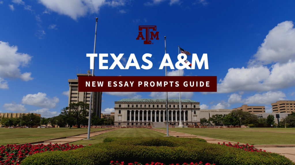 The New Texas A&M Essay Prompts Ivy Scholars