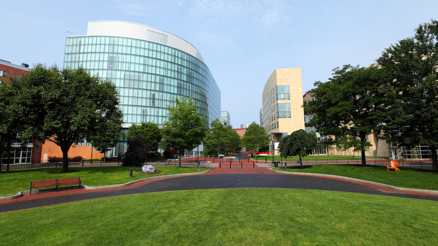 Northeastern University campus in Boston, Massachussetts