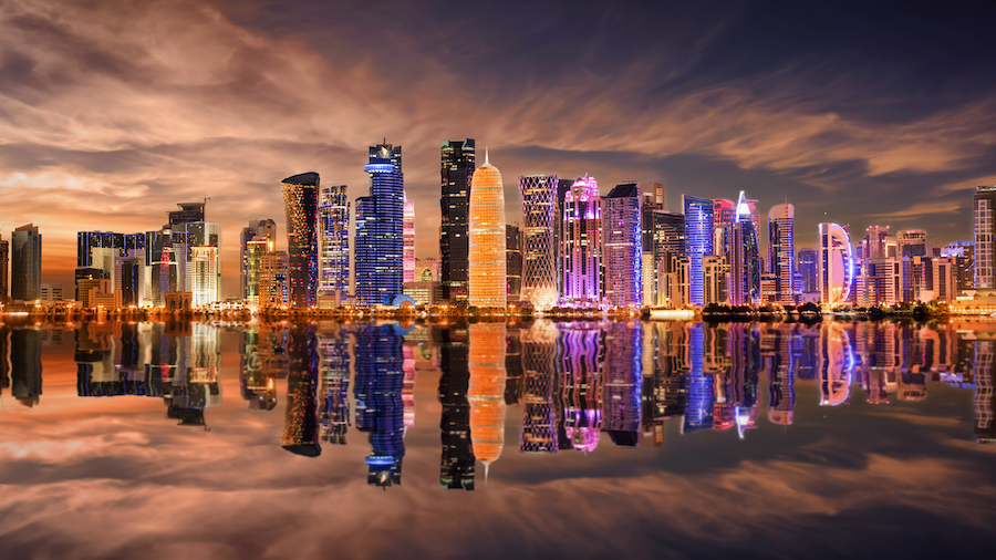 Doha, Qatar skyline